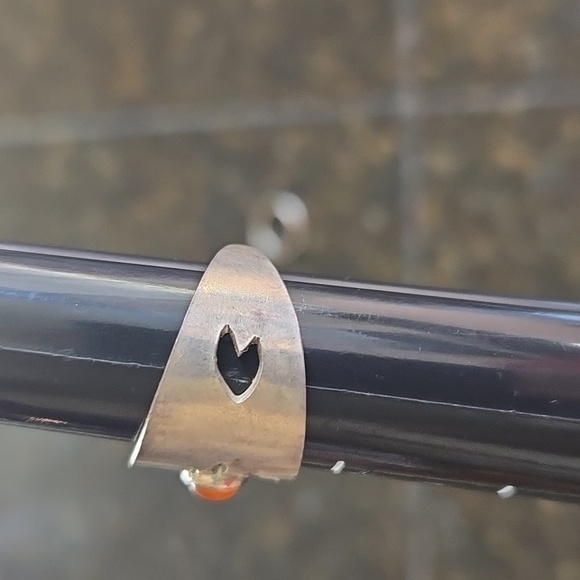 This is a real silver ring open back with the sanstone - Picture 4 of 4